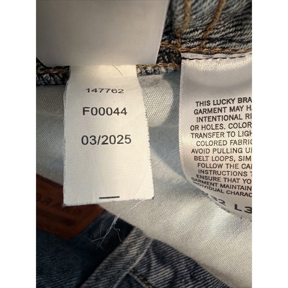 Lucky Brand Denim CARPENTER Jeans Men's 32x32 Wide Leg Relaxed Straight, HEAVY - Picture 14 of 14